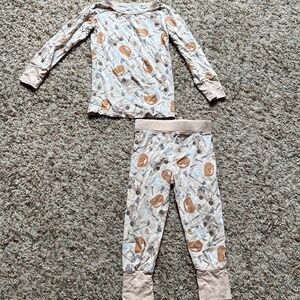 Emi Lei Bamboo Two Piece Toddler Set | Golf